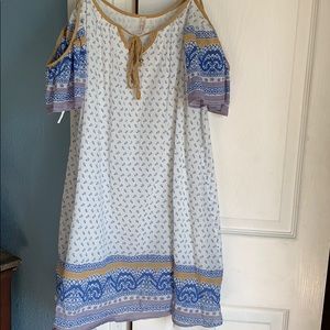Free people cold shoulder dress xs